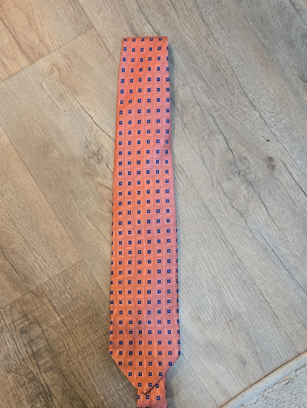 NWT! Brooks Brothers Orange Silk Tie!!